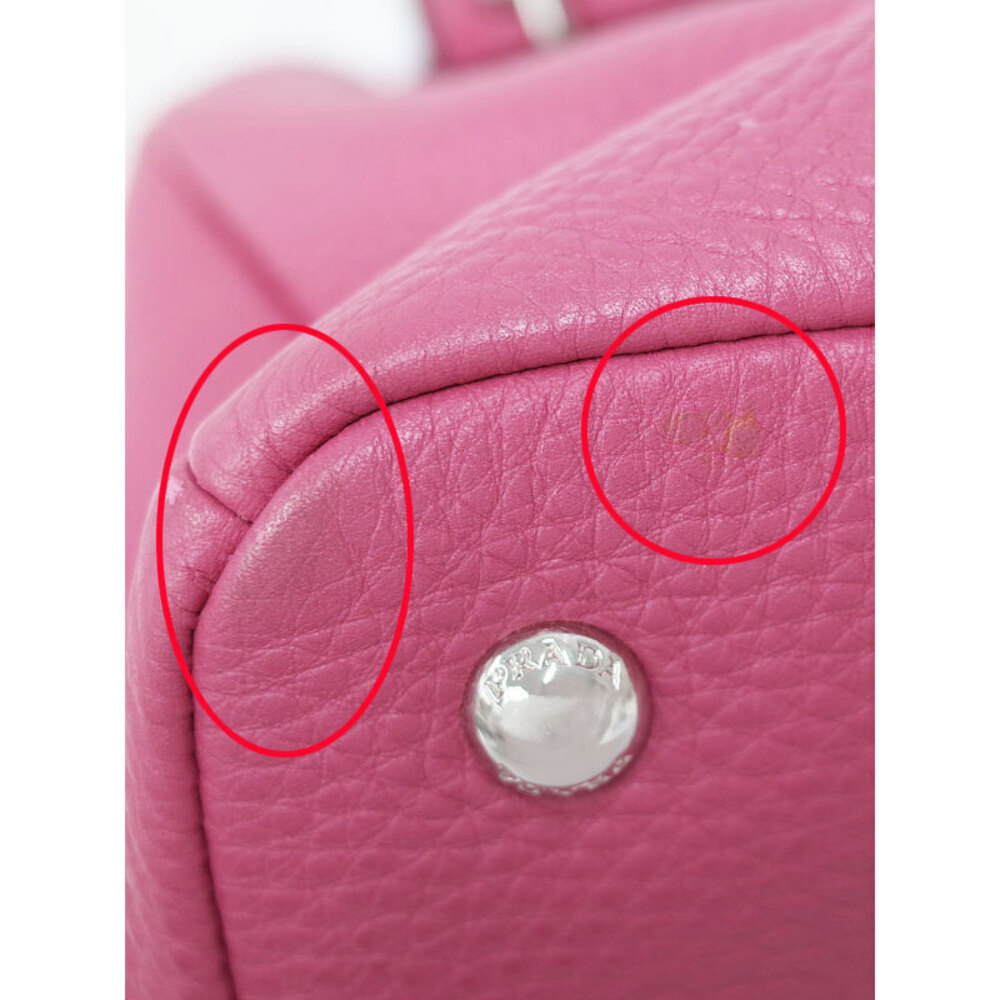 Prada Vitello Daino pink leather 2way shoulder bag - Picture 5 of 9
